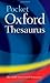 Pocket Oxford Thesaurus