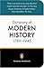 New Penguin Dictionary of Modern History 1789-1945 by Duncan Townson