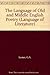 The Language of Old and Middle English Poetry by G.A. Lester