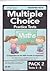 Multiple Choice Maths 2: Pack 2