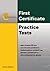 First Certificate: Practice Tests with Key (Exam Essentials)