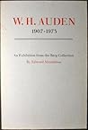 W. H. Auden: 1907-1973