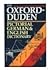 The Oxford Duden Pictorial German English Dictionary