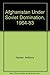 Afghanistan under Soviet domination, 1964-83