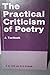 The Practical Criticism of Poetry: A Textbook