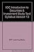IOC Introduction to Securities & Investment Study Text Syllabus Version 13