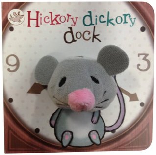Little Learners Hickory Dickory Dock Finger Puppet Book (Board Book)