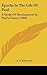 Epochs In The Life Of Paul:...