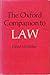 The Oxford Companion to the Law by David M. Walker