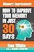 Memory Improvement: How To ...