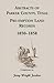 Abstracts of Parker County, Texas Pre-emption Land Records, 1850-1858