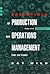Essentials of Production and Operations Management: Text and Cases