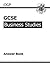 GCSE Business Studies Answers (for Workbook) (A*-G Course)