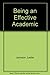 Being an Effective Academic