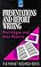 Presentations and Report Writing (Market Research)