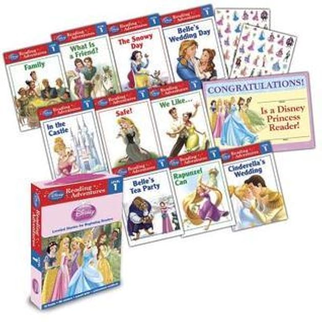 Reading Adventures Disney Princess Level 1 Boxed Set (Reading Adventures Disney Princess Level 1)