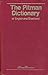 The Pitman Dictionary of English and Shorthand