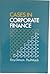 Cases in Corporate Finance by Elroy Dimson