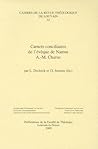 Carnets Conciliaires de l'Eveque de Namur A.-M. Charue (Cahiers de la Revue Theologique de Louvain) (French Edition)