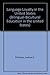 Language Loyalty in the United States (Bilingual-Bicultural Education in the United States)