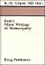 Kent's Minor Writings on Homeopathy