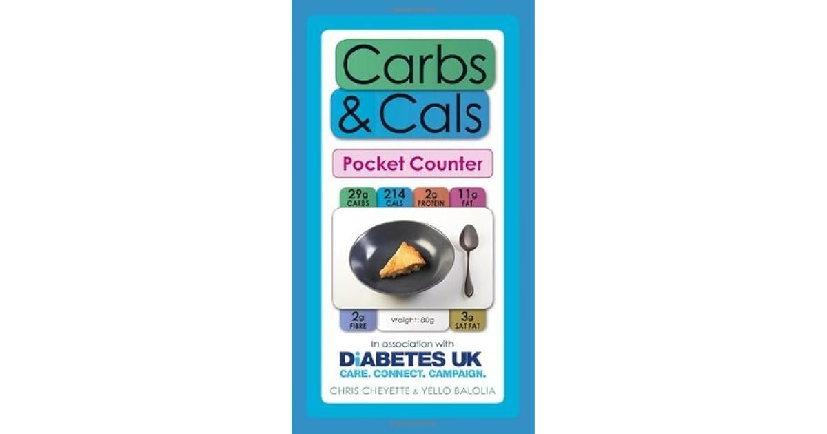 Carbs & Cals Pocket Counter by Chris Cheyette