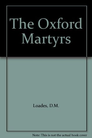 The Oxford martyrs