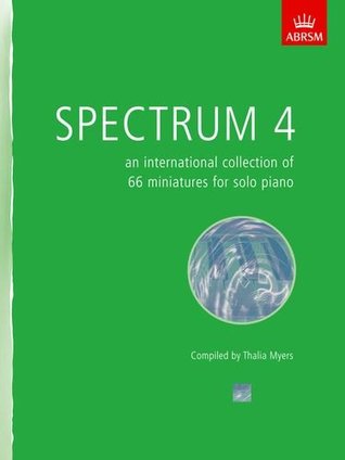 Spectrum 4: 66 International Minatures for Solo Piano (Paperback)