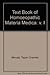 Text Book of Homeopathic Materia Medica