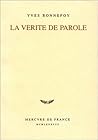 La vérité de parole