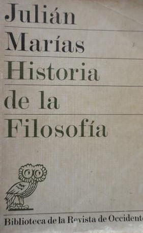 Historia de la Filosofía (Biblioteca de la Revista de Occidente)