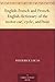 English-French and French-English dictionary of the motor car... by Frederick Lucas