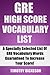 GRE High Score Vocabulary L...