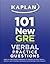 Kaplan 101 New GRE Verbal Practice Questions