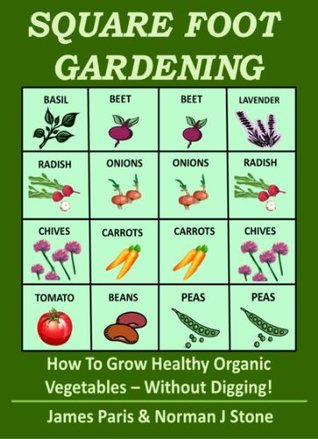 Square Foot Gardening - How To Grow Healthy Organic Vegetables The Easy Way: Including Companion Planting & Intensive Vegetable Growing Methods (Gardening Techniques Book 6)
