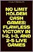 No Limit Holdem Cash Games: Flawless Victory in 1-2, 1-3, and 2-5 Live Games