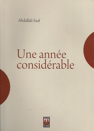 Une année considérable