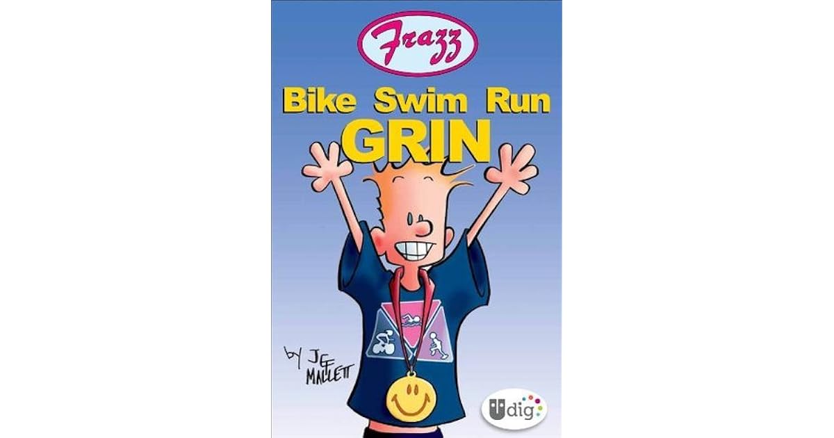 Frazz: Bike Swim Run Grin by Jef Mallett