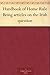 Handbook of Home Rule Being articles on the Irish question