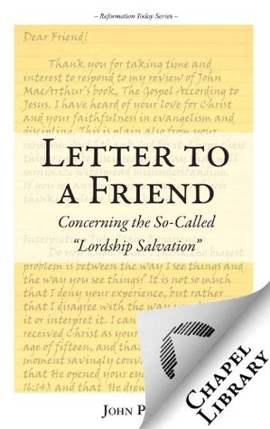 Letter to a Friend