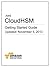 AWS CloudHSM User Guide