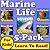 Marine Life! 5-Pack - Learn About Marine Life While Learning To Read - Marine Life Photos And Facts Make It Easy! (Over 225+ Photos of Marine Life)