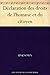 Déclaration des droits de l'homme et du citoyen (French Edition)