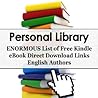 Personal Library - English Authors in Alphabetic Order