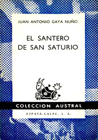 El santero de San Saturio (Paperback)