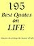 Quotes : 195 Best Quotes on...