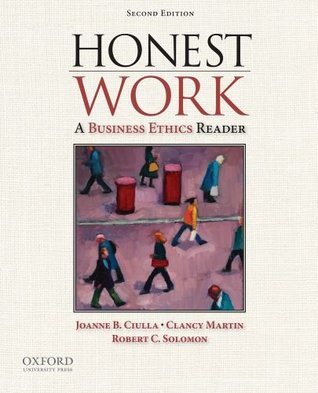 Honest Work: A Business Ethics Reader (Paperback)