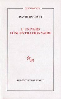 L'univers concentrationnaire (Paperback)