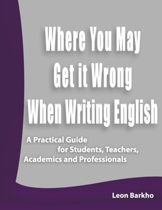 Where You May Get it Wrong When Writing English