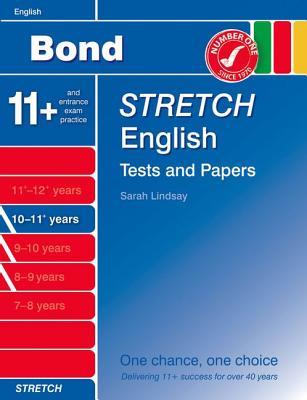 Bond Stretch English Tests and Papers 10-11+ years